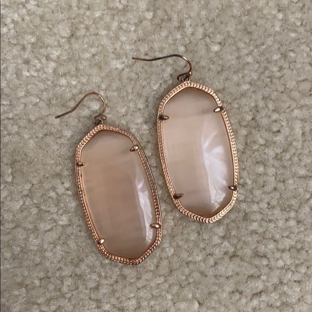 Kendra Scott Danielle Pear Clear Peach